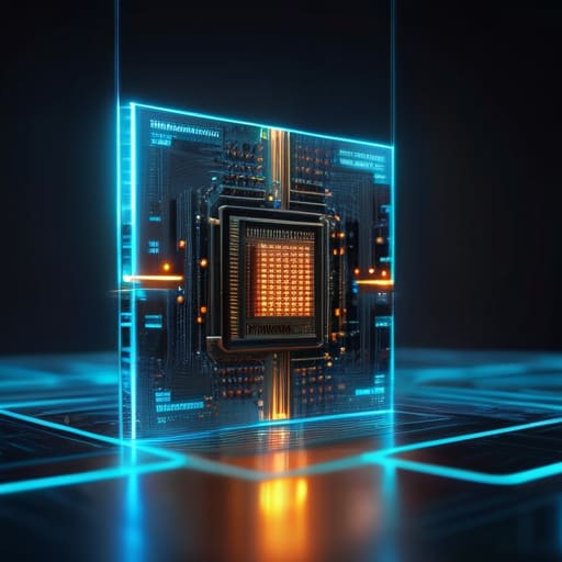 Diagram explaining how virtual memory works.