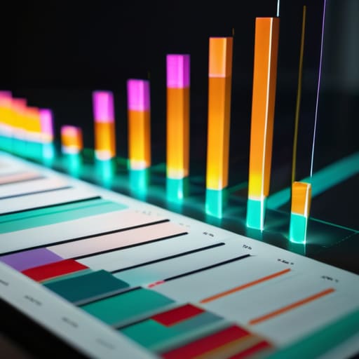 Comparing tables versus charts for data analysis.